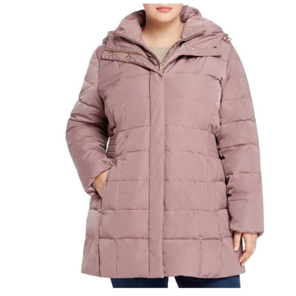 Cole Haan Women's Mauve Puffer Jacket